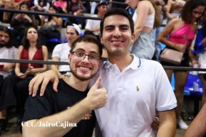 Concierto de Mora en el Polideportivo Alexis Argüello de Managua, Nicaragua