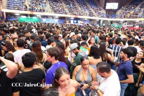 Concierto de Mora en el Polideportivo Alexis Argüello de Managua, Nicaragua