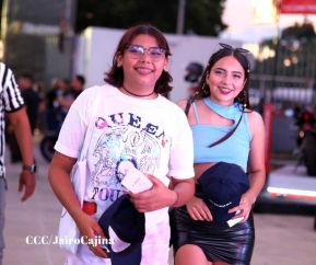 Concierto de Mora en el Polideportivo Alexis Argüello de Managua, Nicaragua