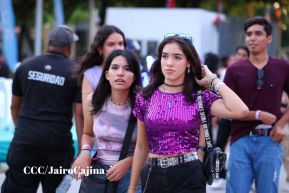 Concierto de Mora en el Polideportivo Alexis Argüello de Managua, Nicaragua