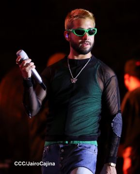 Concierto de Mora en el Polideportivo Alexis Argüello de Managua, Nicaragua