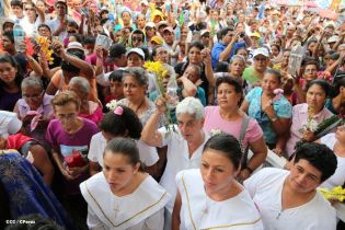 ¿Quién es la niña más guapa?, ¡la Virgencita de Cuapa!