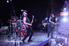 Concierto de Rata Blanca en Managua