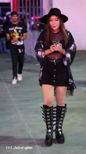 Concierto de Rata Blanca en Managua