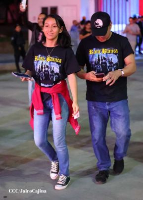 Concierto de Rata Blanca en Managua