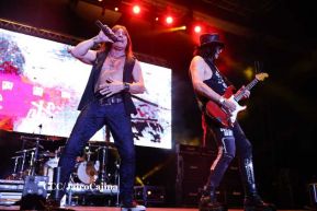 Concierto de Rata Blanca en Managua