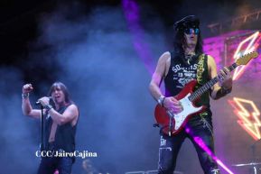 Concierto de Rata Blanca en Managua