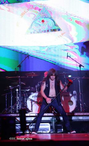 Concierto de Rata Blanca en Managua