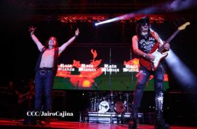 Concierto de Rata Blanca en Managua