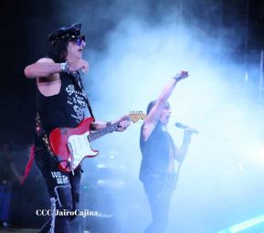 Concierto de Rata Blanca en Managua