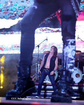 Concierto de Rata Blanca en Managua