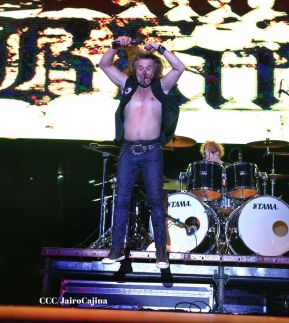 Concierto de Rata Blanca en Managua