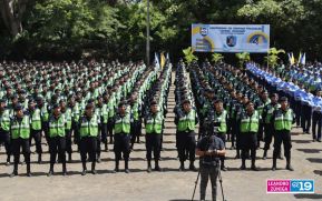 Nicaragua cuenta con nuevos oficiales de policía al servicio del pueblo