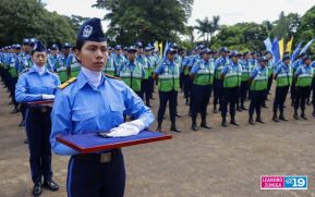Nicaragua cuenta con nuevos oficiales de policía al servicio del pueblo