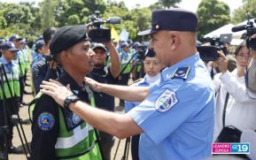 Nicaragua cuenta con nuevos oficiales de policía al servicio del pueblo