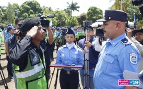 Nicaragua cuenta con nuevos oficiales de policía al servicio del pueblo