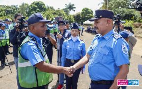 Nicaragua cuenta con nuevos oficiales de policía al servicio del pueblo