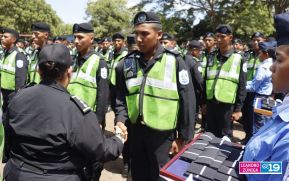 Nicaragua cuenta con nuevos oficiales de policía al servicio del pueblo