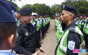 Nicaragua cuenta con nuevos oficiales de policía al servicio del pueblo