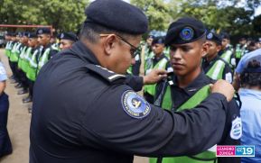 Nicaragua cuenta con nuevos oficiales de policía al servicio del pueblo
