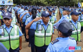 Nicaragua cuenta con nuevos oficiales de policía al servicio del pueblo