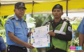 Nicaragua cuenta con nuevos oficiales de policía al servicio del pueblo