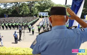 Nicaragua cuenta con nuevos oficiales de policía al servicio del pueblo