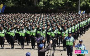 Nicaragua cuenta con nuevos oficiales de policía al servicio del pueblo