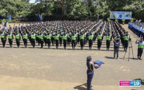 Nicaragua cuenta con nuevos oficiales de policía al servicio del pueblo