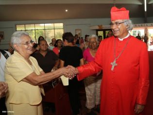 Cardenal Brenes: Virgen de Fatima, es un ejemplo de Humildad y Sencillez