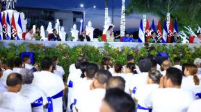 Entrega de 250 buses provenientes de China a transportistas de Managua y Ciudad Sandino