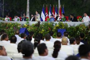 Entrega de 250 buses provenientes de China a transportistas de Managua y Ciudad Sandino