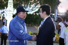 Entrega de 250 buses provenientes de China a transportistas de Managua y Ciudad Sandino