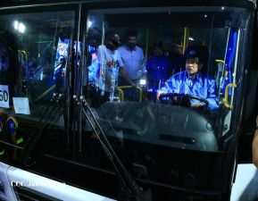 Entrega de 250 buses provenientes de China a transportistas de Managua y Ciudad Sandino