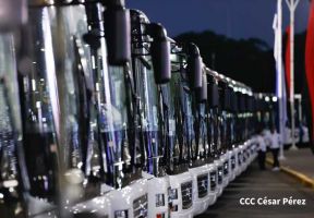 Entrega de 250 buses provenientes de China a transportistas de Managua y Ciudad Sandino