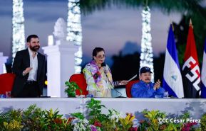 Entrega de 250 buses provenientes de China a transportistas de Managua y Ciudad Sandino