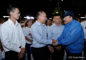 Entrega de 250 buses provenientes de China a transportistas de Managua y Ciudad Sandino