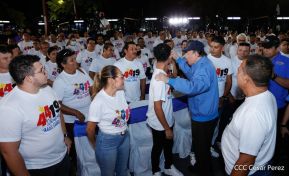 Entrega de 250 buses provenientes de China a transportistas de Managua y Ciudad Sandino