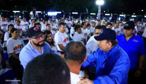 Entrega de 250 buses provenientes de China a transportistas de Managua y Ciudad Sandino