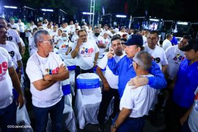 Entrega de 250 buses provenientes de China a transportistas de Managua y Ciudad Sandino