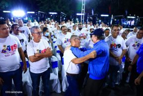 Entrega de 250 buses provenientes de China a transportistas de Managua y Ciudad Sandino