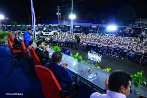 Entrega de 250 buses provenientes de China a transportistas de Managua y Ciudad Sandino