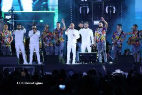 Carín León en concierto en el Estadio Soberanía