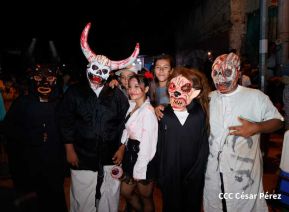 Así fueron recorridas las calles de Masaya por el tradicional desfile de los Agüizotes