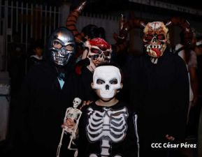 Así fueron recorridas las calles de Masaya por el tradicional desfile de los Agüizotes