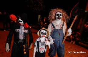 Así fueron recorridas las calles de Masaya por el tradicional desfile de los Agüizotes