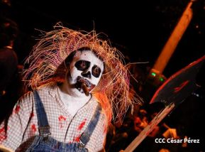 Así fueron recorridas las calles de Masaya por el tradicional desfile de los Agüizotes