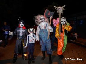 Así fueron recorridas las calles de Masaya por el tradicional desfile de los Agüizotes