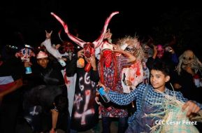 Así fueron recorridas las calles de Masaya por el tradicional desfile de los Agüizotes