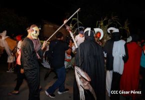 Así fueron recorridas las calles de Masaya por el tradicional desfile de los Agüizotes